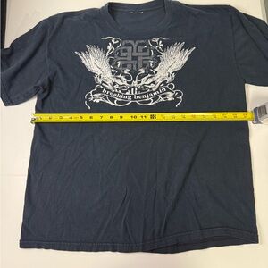 Breaking Benjamin Black Graphic Tour T-Shirt